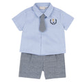 CHICCO COMPLETO 2PZ CAMICIA+PANTALONCINO CORTO