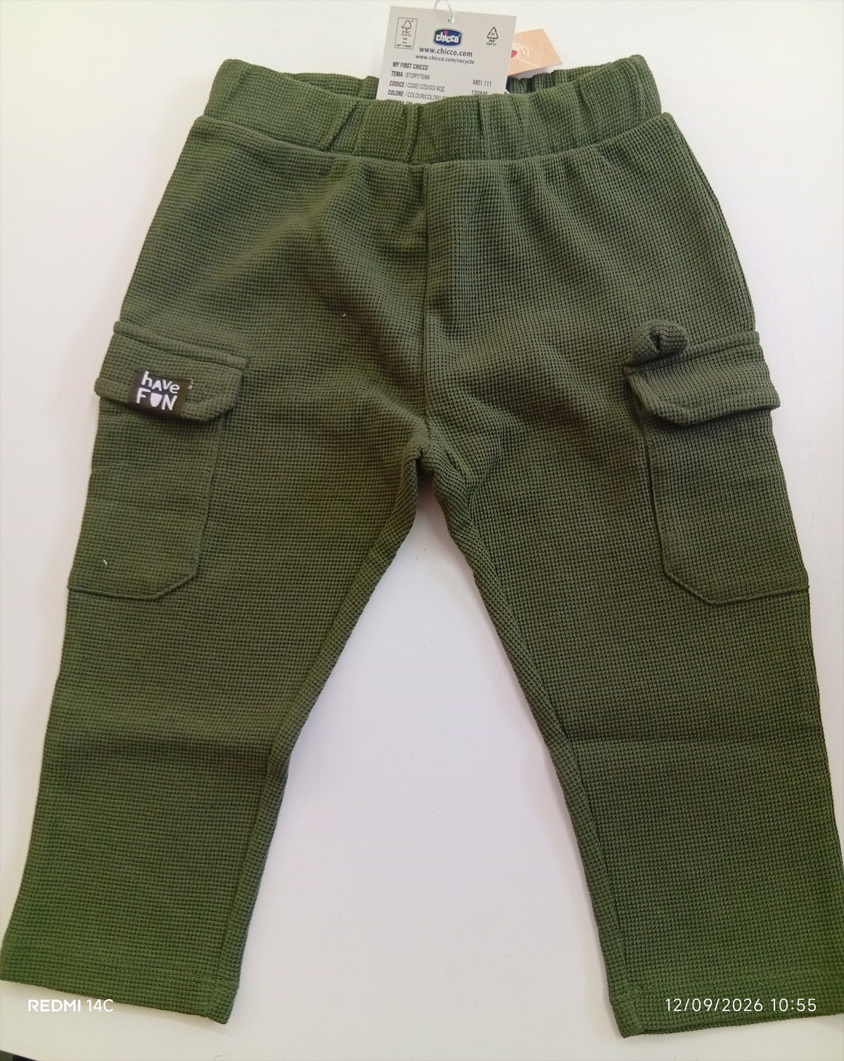 PANTALONE CHICCO MASCHIO