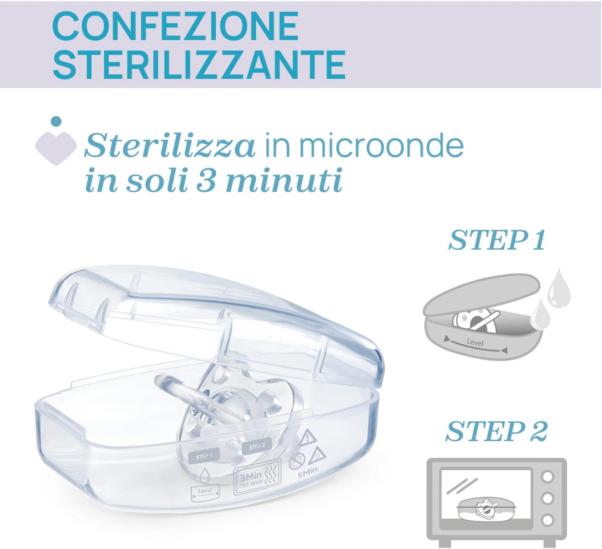 GOMMOTTO 2PZ -PHYSIOFORMA CHICCO 2-6M