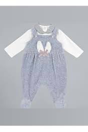 Salopette con coniglietto Chicco - versione femmina