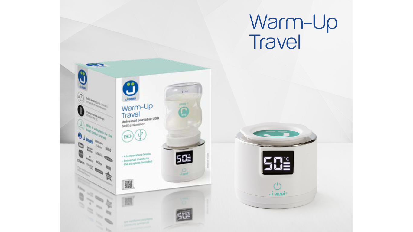 J Baby Warm-Up Travel – Scaldabiberon Portatile USB